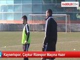 Kayserispor, Çaykur Rizespor Maçına Hazır