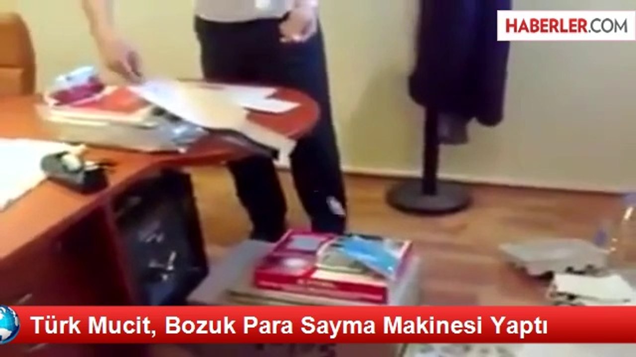 Türk Mucit, Bozuk Para Sayma Makinesi Yaptı