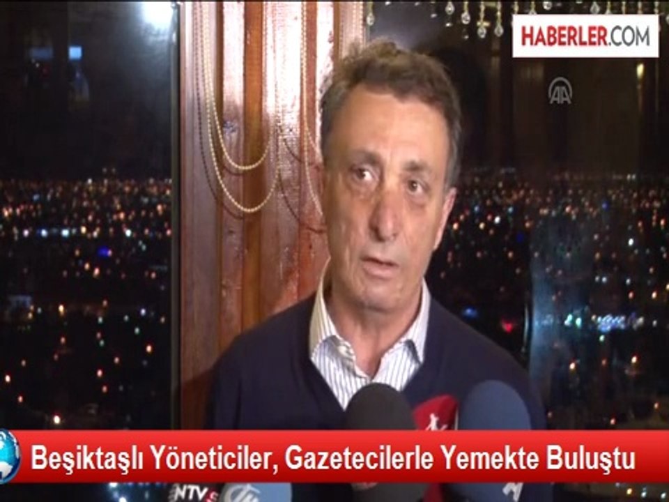 Beşiktaşlı Yöneticiler, Gazetecilerle Yemekte B...