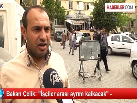 Taşeron İşçi Son Dakika Haberleri! Bakan Çelik: Taşeron işçilerin asıl işçiler gibi hakları olacak! (11.04.2014)