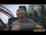 78 Yaşında Roller Coaster'a Binen Teyze Mutluluğu