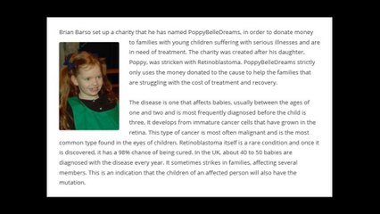 Brian Barso | Discussing Information about Retinoblastoma