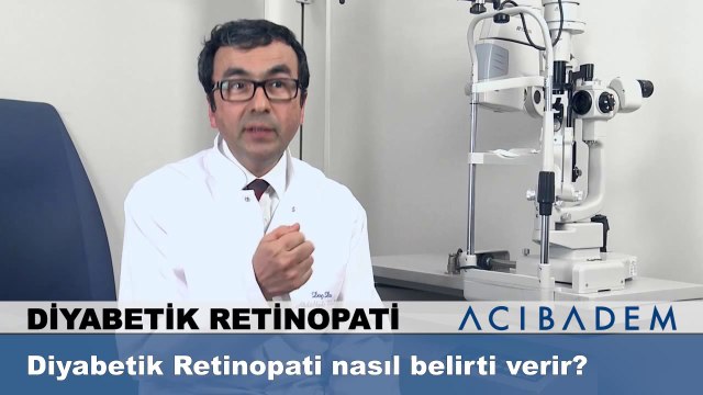 Diyabetik retinopati nasıl belirti verir?