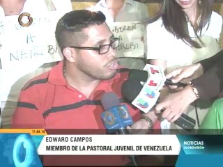 Download Video: En Globovisión realizaron vigilia por liberación de Nairobi Pinto