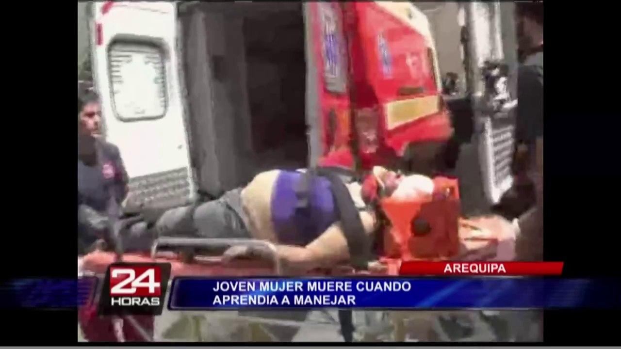Arequipa: joven murió tras despiste y caída de vehículo a abismo de 40 metros