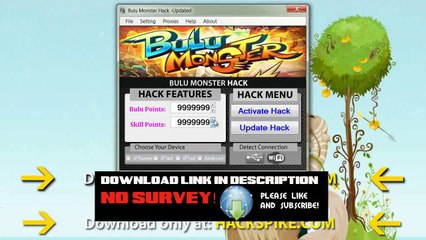 Bulu Monster Cheat Bulu Points Skill Points and Energy iPhone iPad Android Best Version