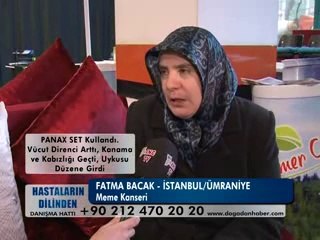 MEME KANSERİ RAHATSIZLIĞI VARDI ŞİFALI BİTKİLERİ KULLANDI