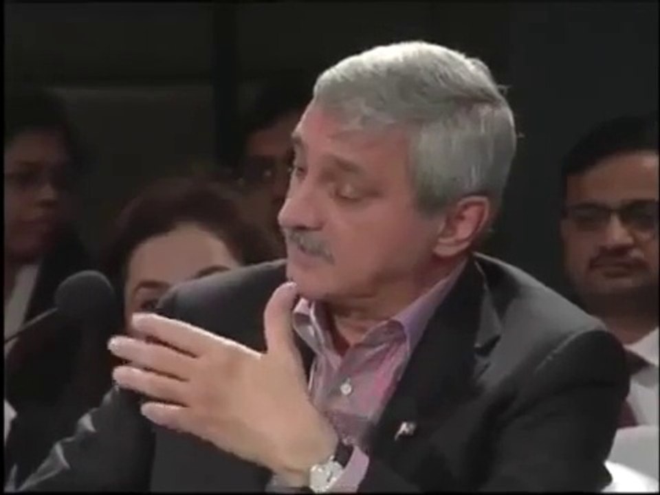 Jahangir Khan Tareen At  India 2012 - Health Collaboration as a Bridge