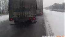 Impatient Driver Gets Lucky