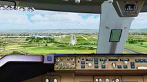 FSX Virgin Atlantic Boeing 747 Landing @ Manchester ( Cockpit ) ( HD )