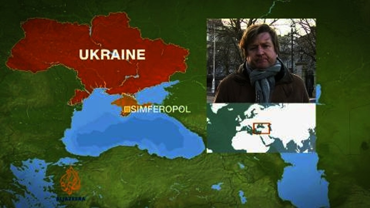 Al Jazeera's Laurence Lee reports on "troop movements" within Crimea
