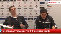 Beşiktaş, Antalyaspor'la 0-0 Berabere Kaldı