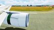 FSX Qantas Boeing 767 Landing @ Canberra ( wing ) ( HD )