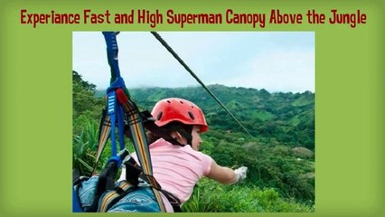 Superman Zip Line  canopy