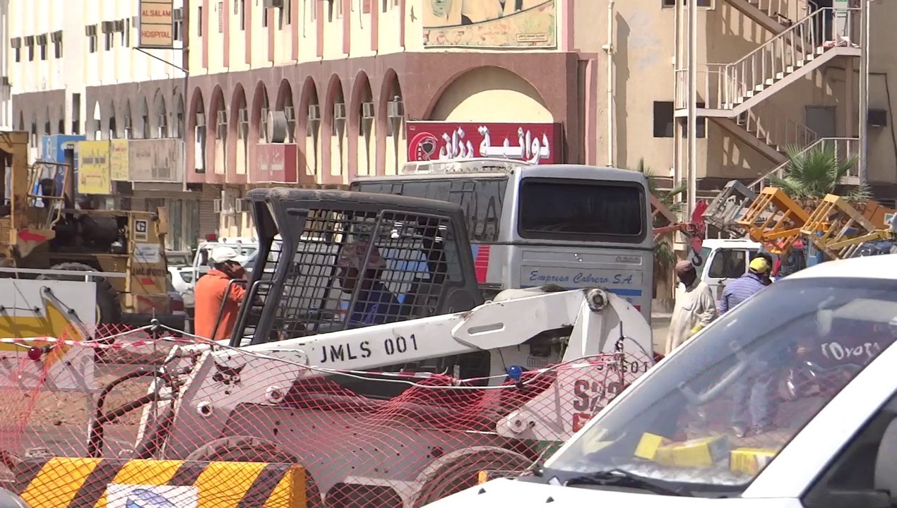 Journey by bus for Ziarath and historical Locations of  Makkah 8 April 2013 in Saudi Arabia