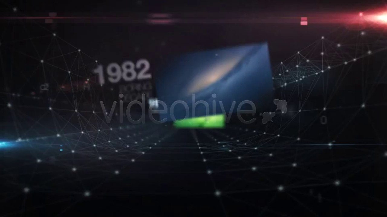Elegant Abstract Timeline Displays - After Effects Template
