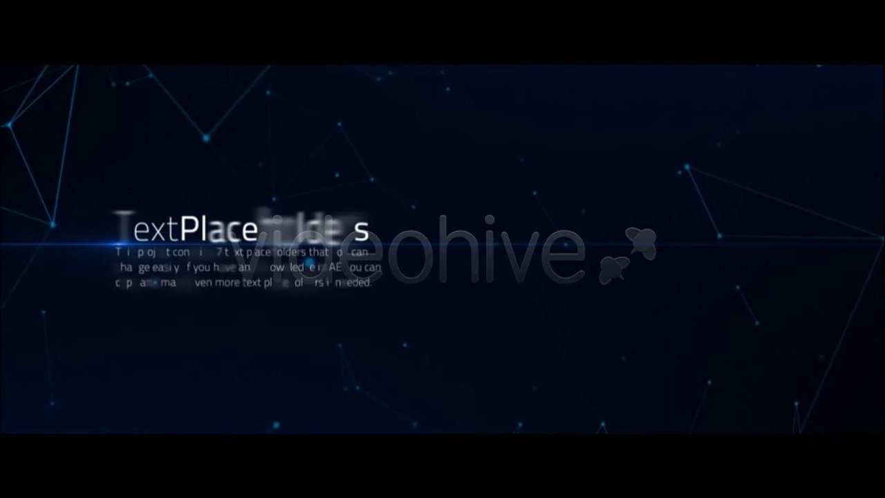 Constellation - After Effects Template