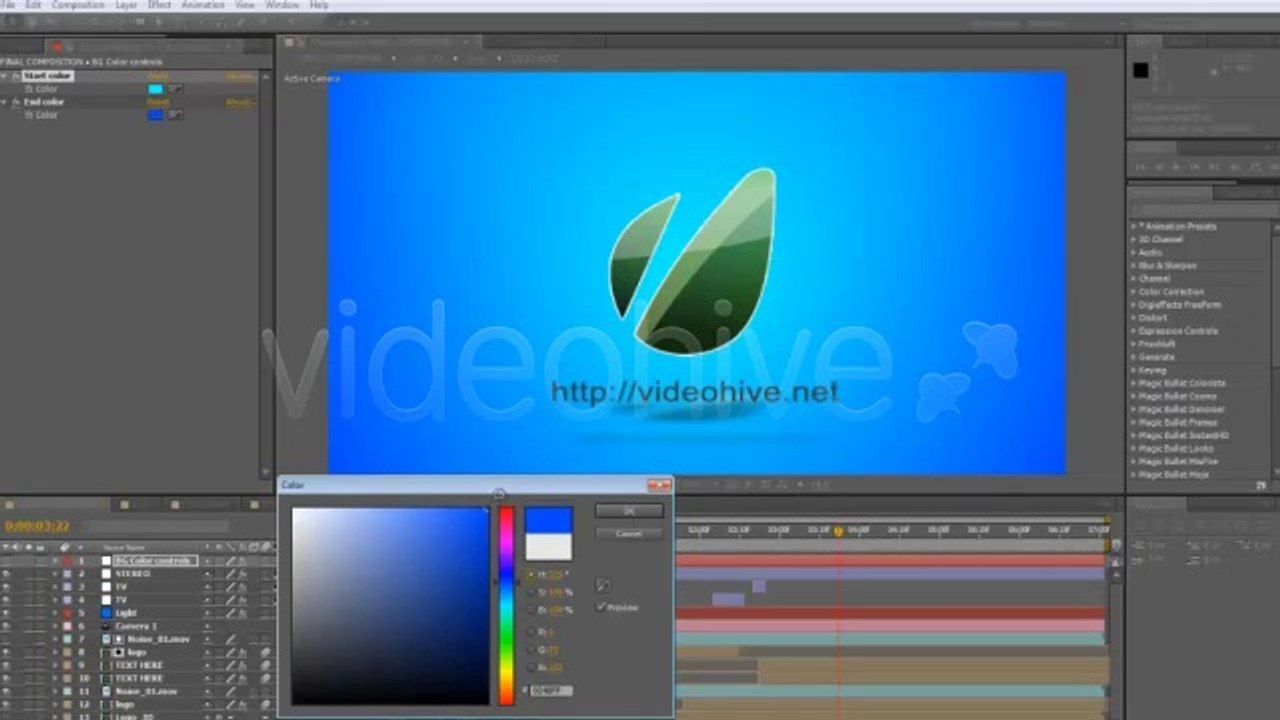 Noise Logo Intro - After Effects Template