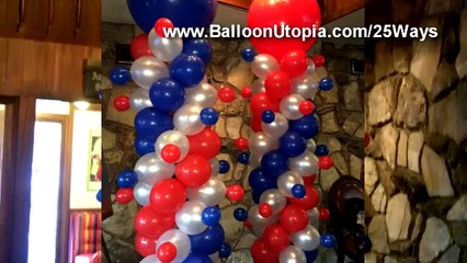 How to Make an Atomic Balloon Column
