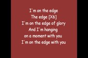 Lady Gaga - Edge of Glory Lyrics