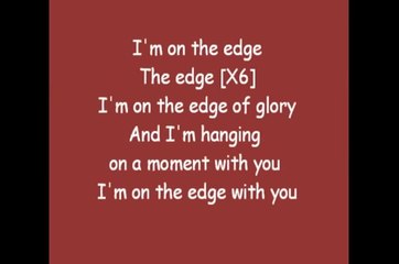 Lady Gaga - Edge of Glory Lyrics