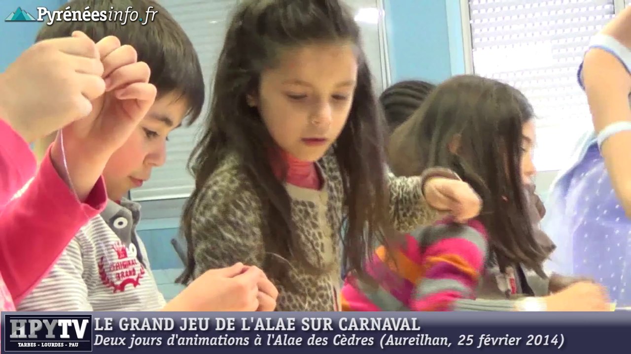 [AUREILHAN] Grand jeu avant les vacances aux Cèdres (25 février 2014)