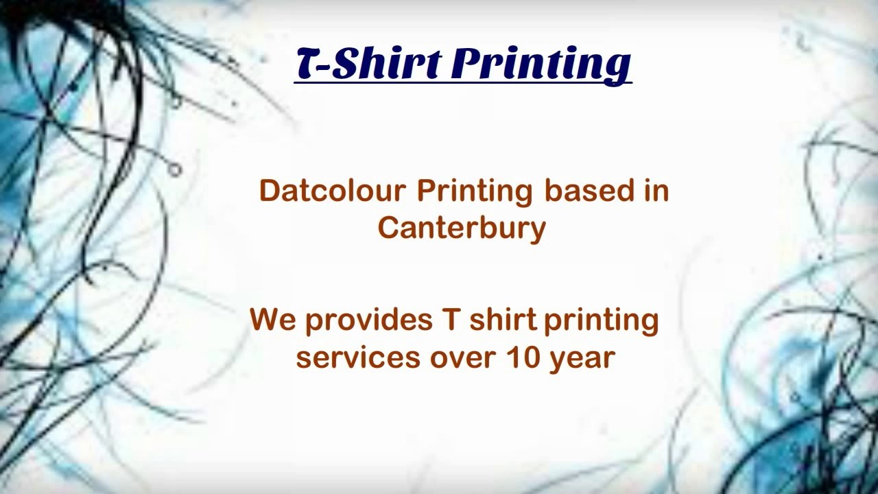 T-Shirt Printing with Datacolour