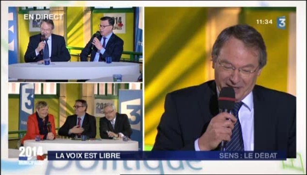 La voix est libre en direct de Sens: débat sur les municipales première partie