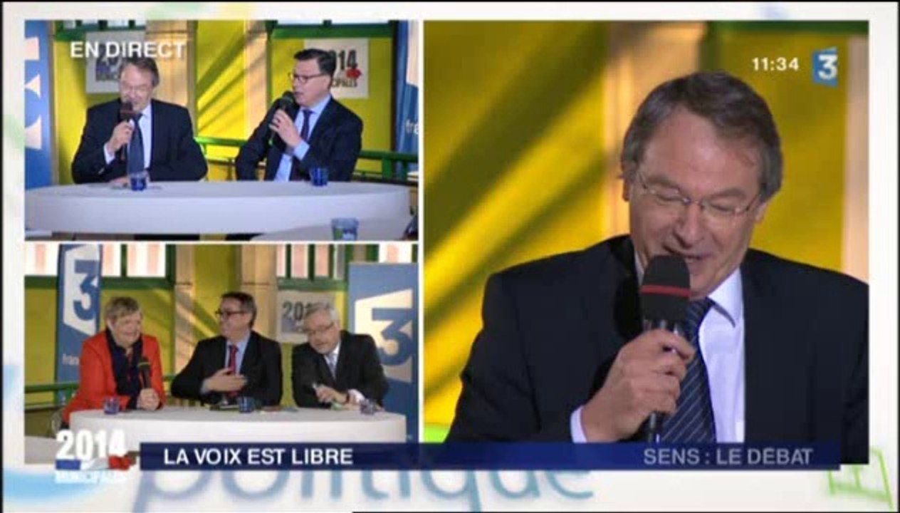 La voix est libre en direct de Sens: débat sur les municipales première partie