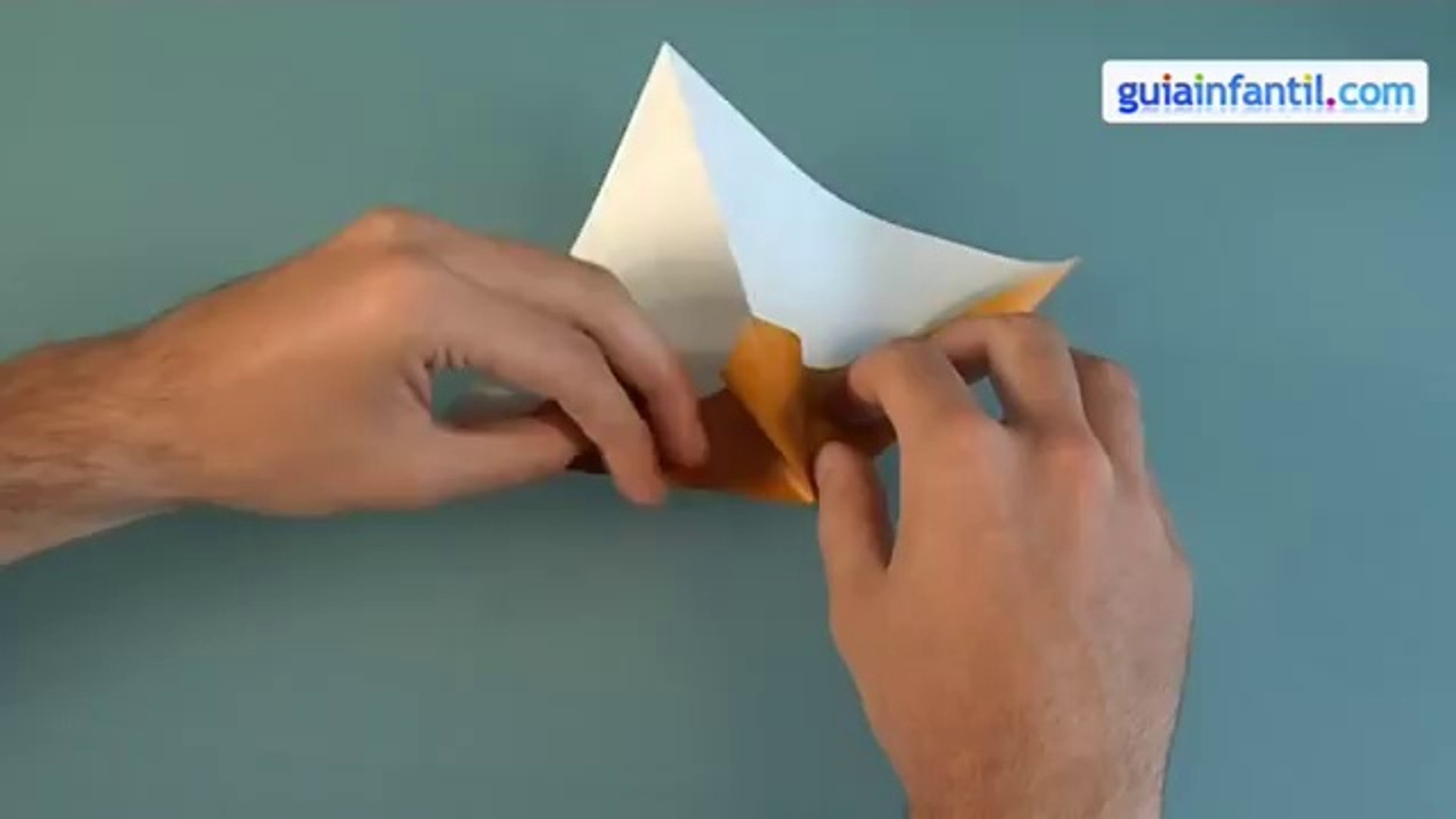 ⁣How to Make a paper sailboat, origami - YouTube