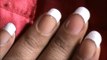 My French Manicured Nails! - easy french nail manicure - easy nail art design