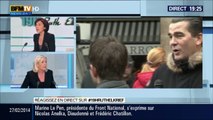 Marine Le Pen à propos de Frédéric Haziza et Frédéric Chatillon