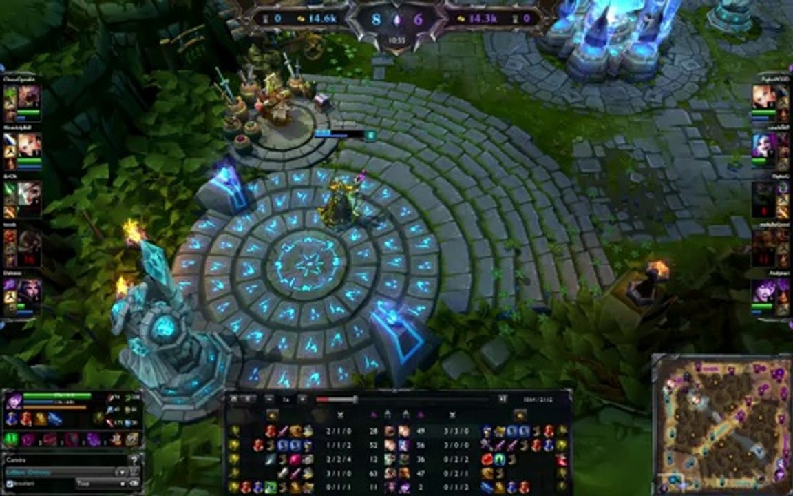 League of Legends BEST ACTION EU (ennemy vision)