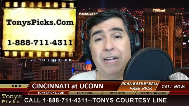 Connecticut Huskies vs. Cincinnati Bearcats Pick Prediction NCAA College Basketball Odds Preview 3-1-2014
