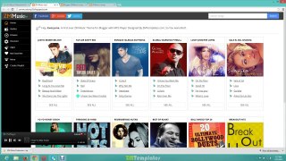 How To Install ZM Music Blogger Template