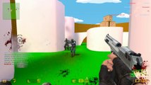 Lets Play Counter Strike Source # 22 (Deutsch) - Schön von der Seite «» CSS Gun Game | HD