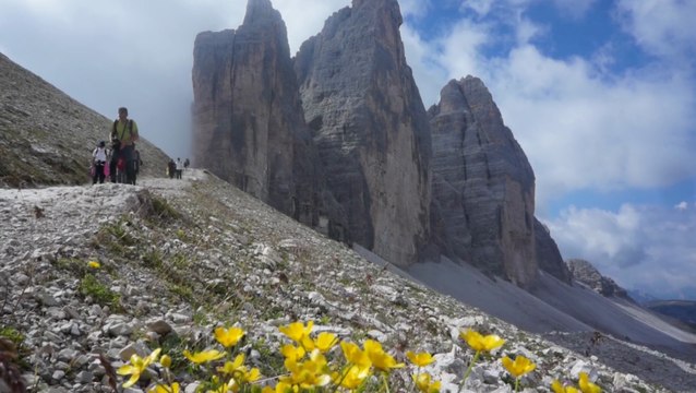 Les paysages des Dolomites en Italie