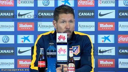 Simeone: "El Madrid llega en gran momento, es favorito"