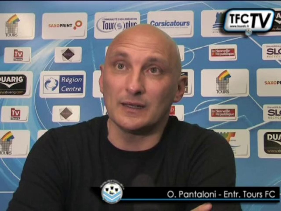 RC Lens -Tours FC "Avec l'idée que l'écart ne grandisse pas..." (O. Pantaloni)
