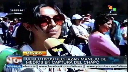 Mexicanos exigen el cese de la violencia al presidente