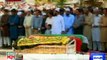 Funeral of martyred MQM workers Hamid & Muhammad Khalid offered, laid to rest in Paposh Nagar graveyard