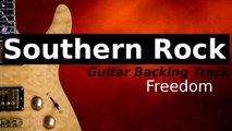 Rock Backing Track for Guitar in A Major - Freedom