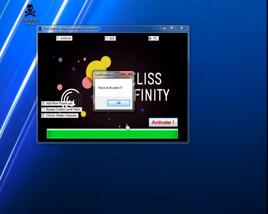 Eliss Infinity Hack CHEATS