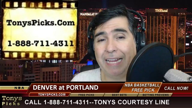 Portland Trailblazers vs. Denver Nuggets Pick Prediction NBA Pro Basketball Odds Preview 3-1-2014