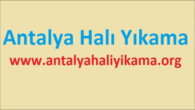 Antalya Makina Halı Yıkam | Antalya Halı Yıkama