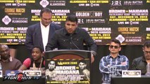 Adrien Broner vs. Marcos Maidana press conference