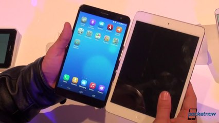 iPad mini vs Huawei MediaPad X1 - MWC 2014