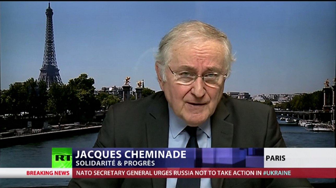 Cheminade sur Russia Today: en Ukraine on risque une guerre mondiale