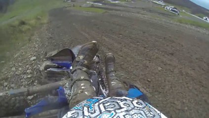 YZ250f Dirt Bike Crash