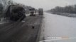 Grosse collisions de camions en Russie